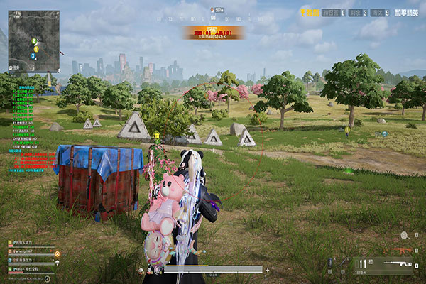 CF空m辅助透视自瞄效果